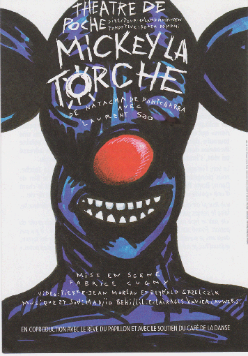 Mickey La Torche l'affiche d'Olivier Wiame